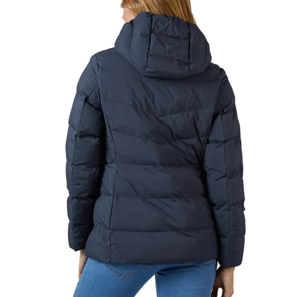32 Degrees Women's Hooded Quilted Jacket L Blue NWT - Picture 2 of 2